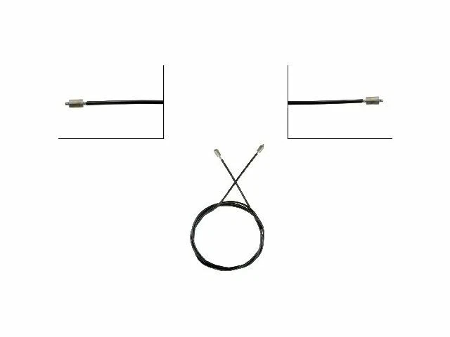 Cable de freno de estacionamiento intermedio Dorman 69678XC para Chevrolet Nova 1970-1974 Foto 1 de 2