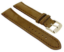 Herzog Dakota > Wrist Watch Band Braun > Easy Click > Leather Padded