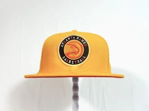 New Era NBA Atlanta Hawks 2021 Spooky Treat Caramelo Maíz 59FIFTY Sombrero Talla 7 1/2 RARO - Imagen 1 de 7