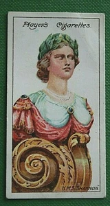 HMS SHANNON War of 1812 Vintage 1912 Illustrated Card DE23 - Picture 1 of 1