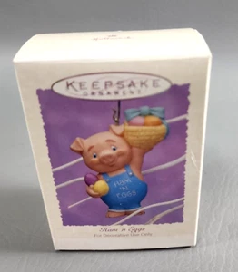 Hallmark Ornament 1995 "Ham 'n Eggs" - Vintage - Picture 1 of 9