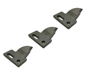 3 R.H. 4" Cut, Bolt On, Carbide Teeth, T165404R for many small Chain Trenchers - Picture 1 of 2