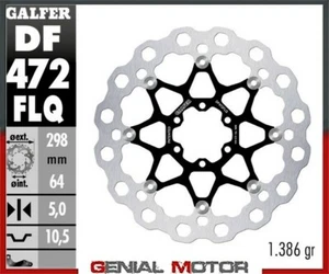 Galfer front brake disc Cubiq Floating 300X5mm Cagiva V-Raptor 1000 2000 - Picture 1 of 1
