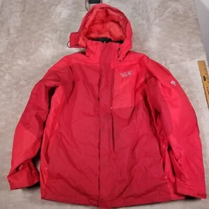 Mountain Hardwear Dry.Q Mens Nylon 3 in 1 Two Layer Insulated Jacket Size XL Red - Picture 1 of 18