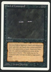 ***Unlimited Word of Command*** MTG Unlimited Magic Kid Icarus - Picture 1 of 2