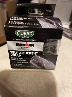 Curad Black Self-Adherent Wrap, 5-yd. Roll - Image 1 of 4