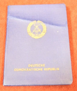 DDR Ausweis Gemeindevertreter Abgeordneter - Oberfrauendorf 1957 - Picture 1 of 3