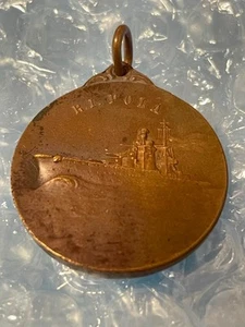 Royal Italian Navy Heavy Cruiser Pola Medal - Picture 1 of 2