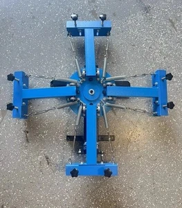 4 Color 1 Station Silk Screen Printing Machine T-Shirt Press - Picture 1 of 4