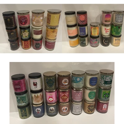 *PICK YOUR SCENT* - Bath and Body Works NWT Single Wick Candle - Image 1 of 4