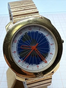Bulova Quarz Uhr SWISS MADE, Echtvergoldung, Defekt #20 - Bild 1 von 7