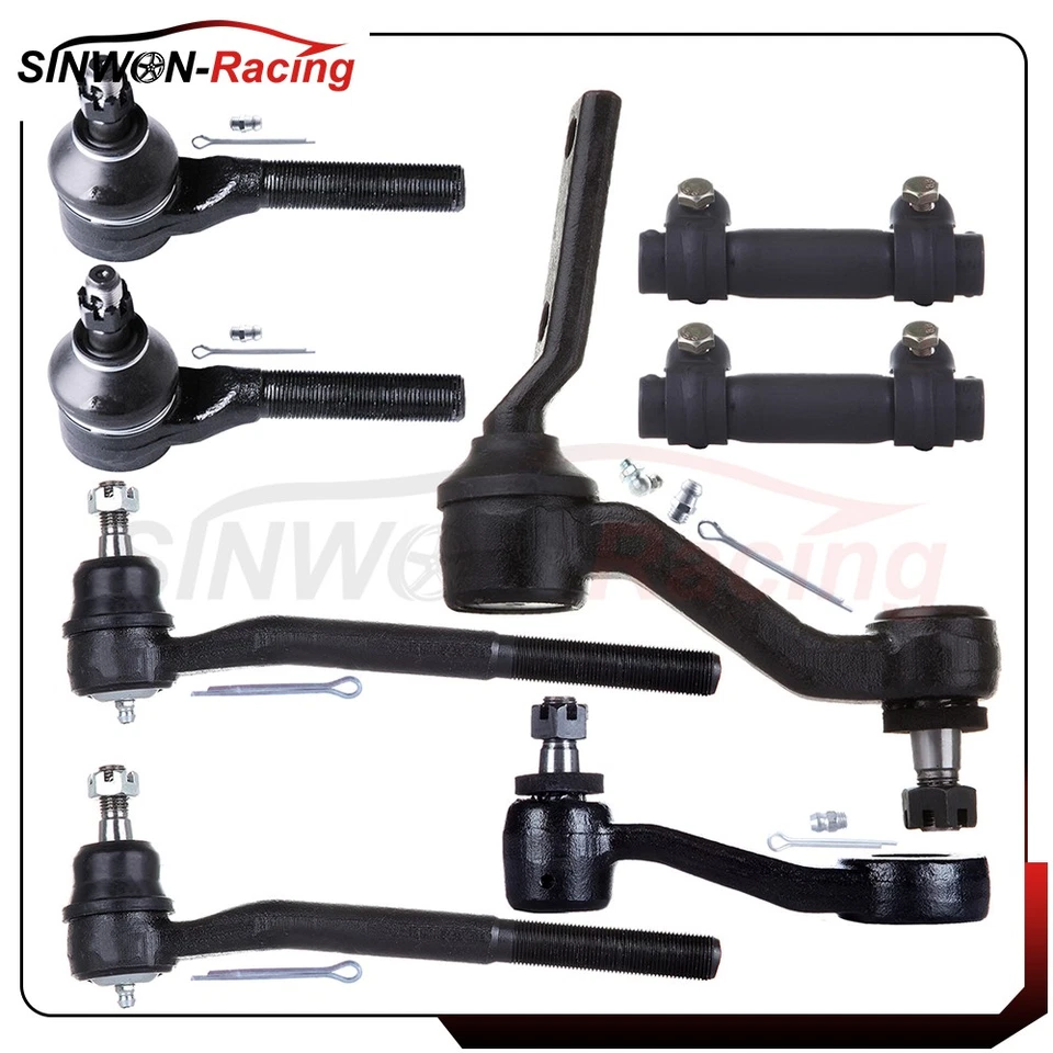 8x Brazo Pitman de extremo de barra de amarre delantero para Chevrolet Blazer Chevrolet S10 1998-2004 Foto 1 de 4