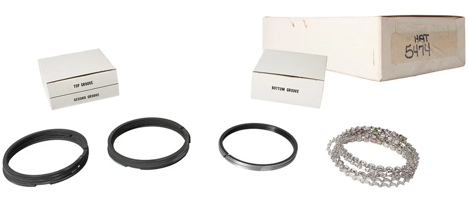 Hastings Piston Ring Set Fits 77-90 Buick LeSabre Oldsmobile Delta 88 Model 5474 Foto 1 de 4