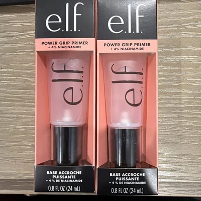 2x e.l.f. Power Grip Primer + 4% Niacinamide, Gel-Based & Hydrating Face Primer - Image 1 of 4