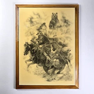 Placa de pared de madera Awakened Giant at Cache Cave de Bill O'Neil de 12" x 16" pulgadas - Imagen 1 de 9