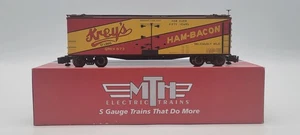 S-Gauge MTH 35-78007 Krey's Ham & Bacon Woodside Reefer NIB -AF Flyer Compatible - Picture 1 of 9