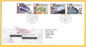 ROYAL MAIL 1988 FDC - TRANSPORT & COMMUNICATIONS - Shs GLASGOW - Picture 1 of 2