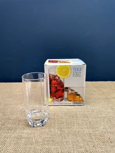 JUEGO DE 4 GAFAS EN CAJA TANGO RAYWARE SUPER HI-BALL VASOS RETRO - Imagen 1 de 6