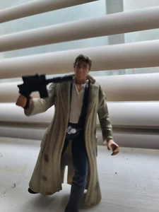 STAR WARS THE POWER OF THE FORCE HAN SOLO IN ENDOR GEAR KENNER/HASBRO 1996 - Picture 1 of 2