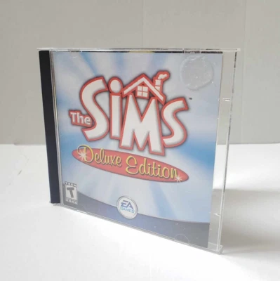 THE SIMS DELUXE EDITION VIDEO GAME EA GAMES RATED T 2002 - Image 1 of 4