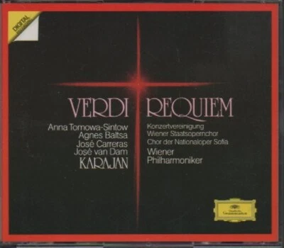VERDI  REQUIEM / HERBERT VON KARAJA - WIENER PHILHARMONIKER  / 2-CD-BOX "  #68# - Bild 1 von 2