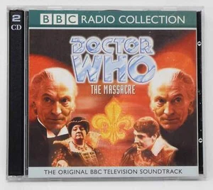 Doctor Who Massacre Soundtrack CD BBC TV 2 Disc - Picture 1 of 3
