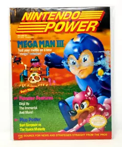 Nintendo Power - Volume 20 - Mega Man III 3 w/ Poster, Players Poll, Insert - Picture 1 of 16