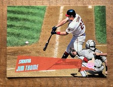 Jim Thome 2000 Topps Stadium Club #123 HOF Cleveland Indians Guardians MLB