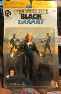 DC DIRECT BLACK CANARY Figure Hard-Traveling Heros MIP - Picture 1 of 4