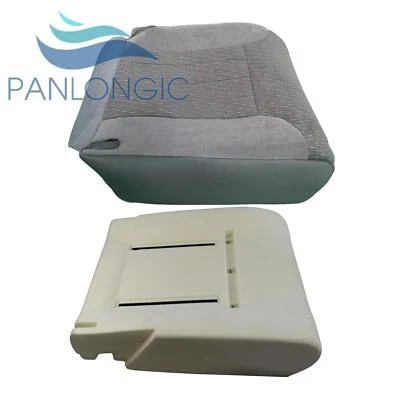 Cubierta de asiento de tela y cojín de espuma para 94-97 Dodge Ram 1500 2500 del conductor NUEVO Foto 1 de 4