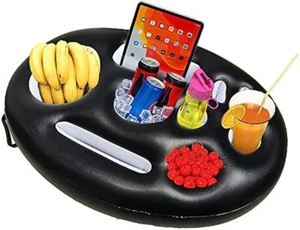 Pool Drink Holder with 9 Holes Large Capacity Drink Float for Beach and Party - Imagen 1 de 7