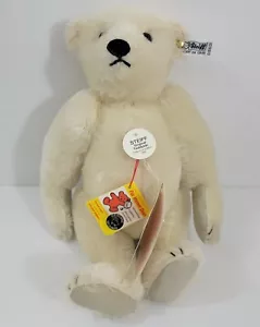 Steiff Original Teddy Bear 0158/31 Collector's Edition 1985 12" White w/Tags HTF - Picture 1 of 12