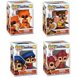American Tail - Tanya Fievel Tiger Tanya Pop! Vinyl Figure - 4 Set Bundle PRE - Picture 1 of 5