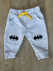 Baby Boys Grey Batman Joggers 3 - 6 Months from Tesco