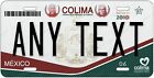 MEXICO License Plate Personalized Tag for Auto Car Bicycle ATV Bike Moped