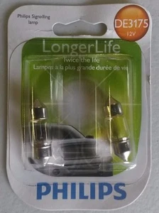 Philips Longer Life DE3175 12V Turn Signal Bulbs pack of 2 - Bild 1 von 2