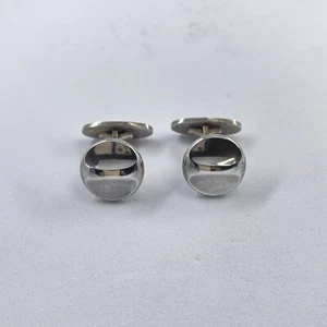 Georg Jensen Silver Cufflinks #CTV Authentic sterling Denmark 925 - Picture 1 of 7