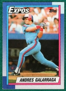Andres Galarraga - 1990 Topps #720 - Montreal Expos Baseball Card - Picture 1 of 2