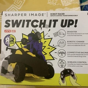New Sharper Image Robot Racer Remote Control R/C Wireless Transforms - Picture 1 of 2