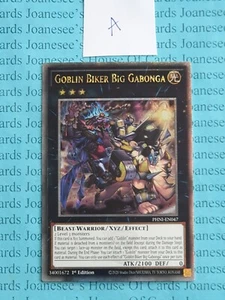 Goblin Biker Big Gabonga PHNI-DE047 Quarter Century Secret Rare Yu-Gi-Oh Karte A - Bild 1 von 6