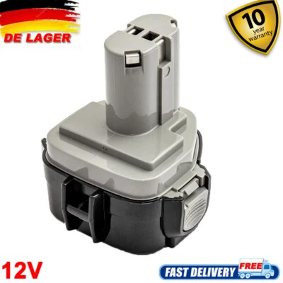 NEU 12V Orginal Ersatz Akku für Makita Ni-MH PA12 1200 1220 1222 1233 1234 4,8Ah