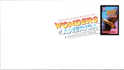 FDC 2006 SC #4072a Peregrine Falcon - DC Cancel - Single - J4120 - Image 1 of 2