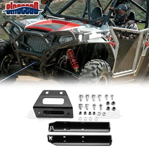 Kit de placa de montaje en cabrestante UTV de acero resistente Polaris RZR 570/800 2008-2022 - Imagen 1 de 10