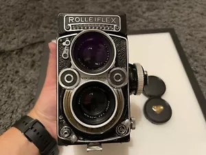 rolleiflex 3.5f 35f Planar 75mm f3.5 - Foto 1 di 14
