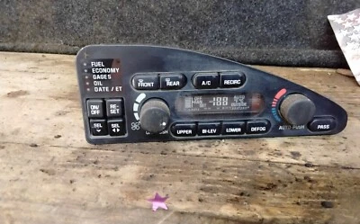 Oldsmobile 88/98 1996-99 control de clima digital calentador interruptor de aire acondicionado montaje OEM  Foto 1 de 4