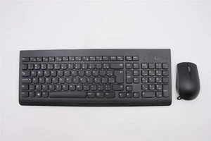 Lenovo Ideacentre A340-24IWL Drahtlose Tastatur Maus Schwarz 00XH801 - Bild 1 von 4