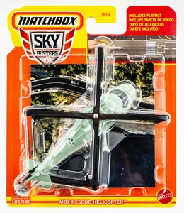 2024 Matchbox Sky Busters® #19 MBX Rescue Copter™ GREEN | WILDFIRE RESCUE | FSC - Picture 1 of 1