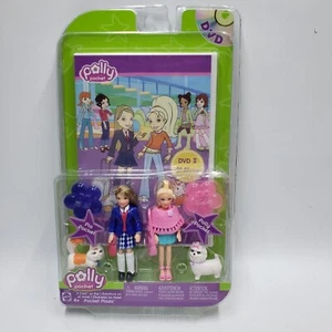 Polly Pocket 2 Cool At the Pocket Plaza Play Set with Polly Pia Pets DVD II 2005 - Bild 1 von 13