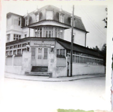 Foto 1955 Ahlbeck DDR Ostsee 2 Strandschloss FDGB Heim 6x6cm I4