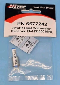 Hitec 6677242 Channel 42 72.630 RF Receiver Crystal Xtal RC 72mHz RC Part - Picture 1 of 1